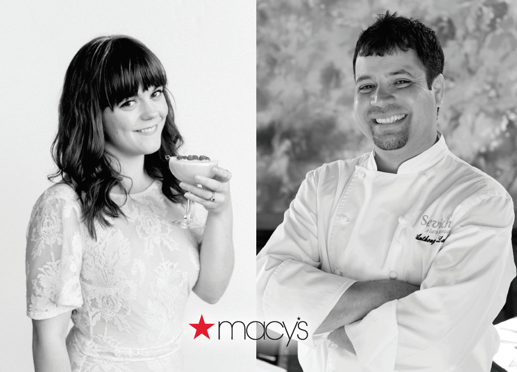 Macy's Culinary Council, Chef Anthony Lamas and Ashley Rose Conway