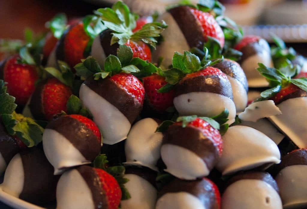 chocolate covered strawberries