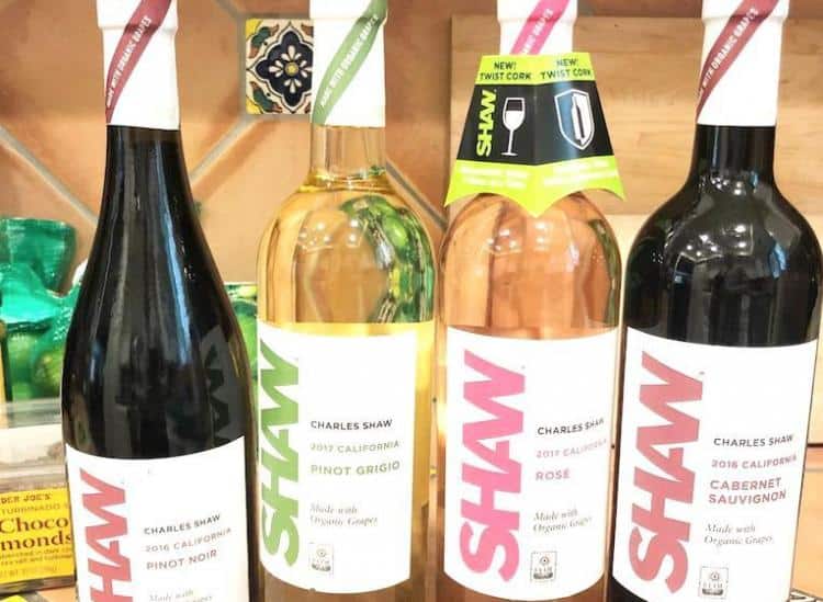 Trader Joe's Charles Shaw Wines