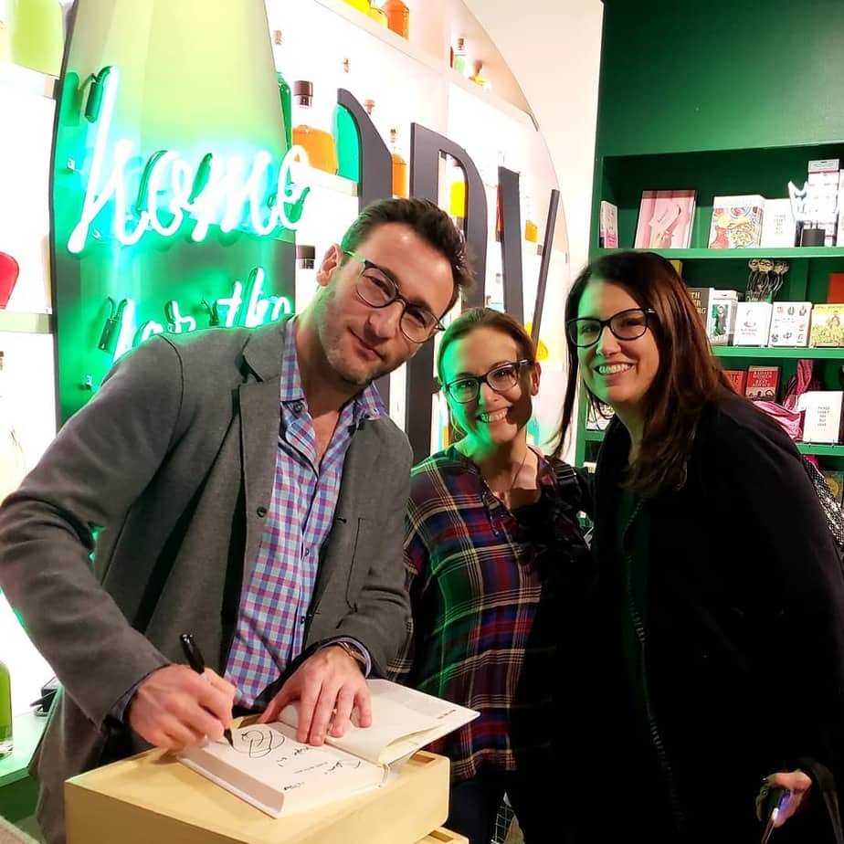 Simon Sinek book signing