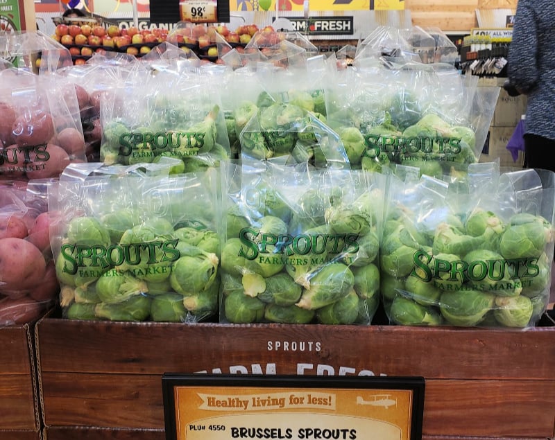 Brussels Sprouts at Sprouts Farmers Market