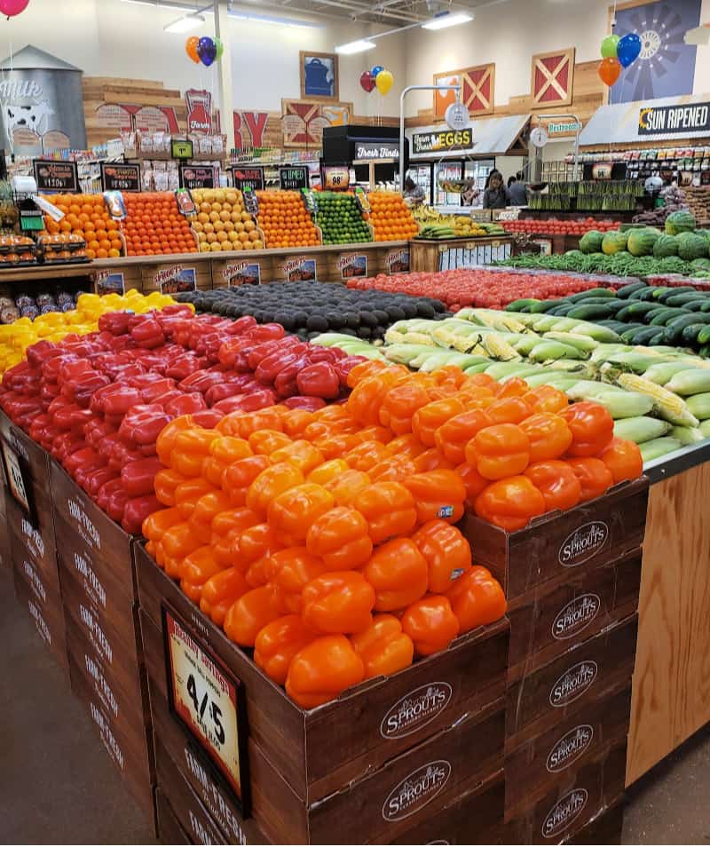 Produce section at Sprouts Farmers Market