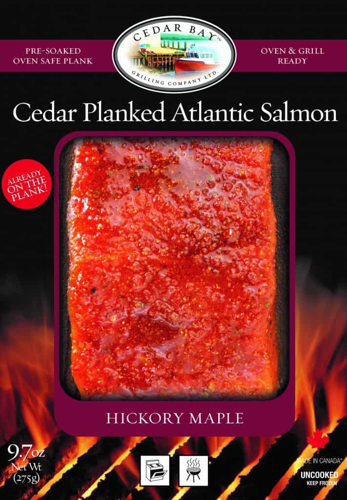 Cedar Bay Grilling Atlantic Salmon on Plank 