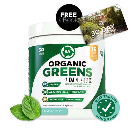 BN Labs Organic Greens drink