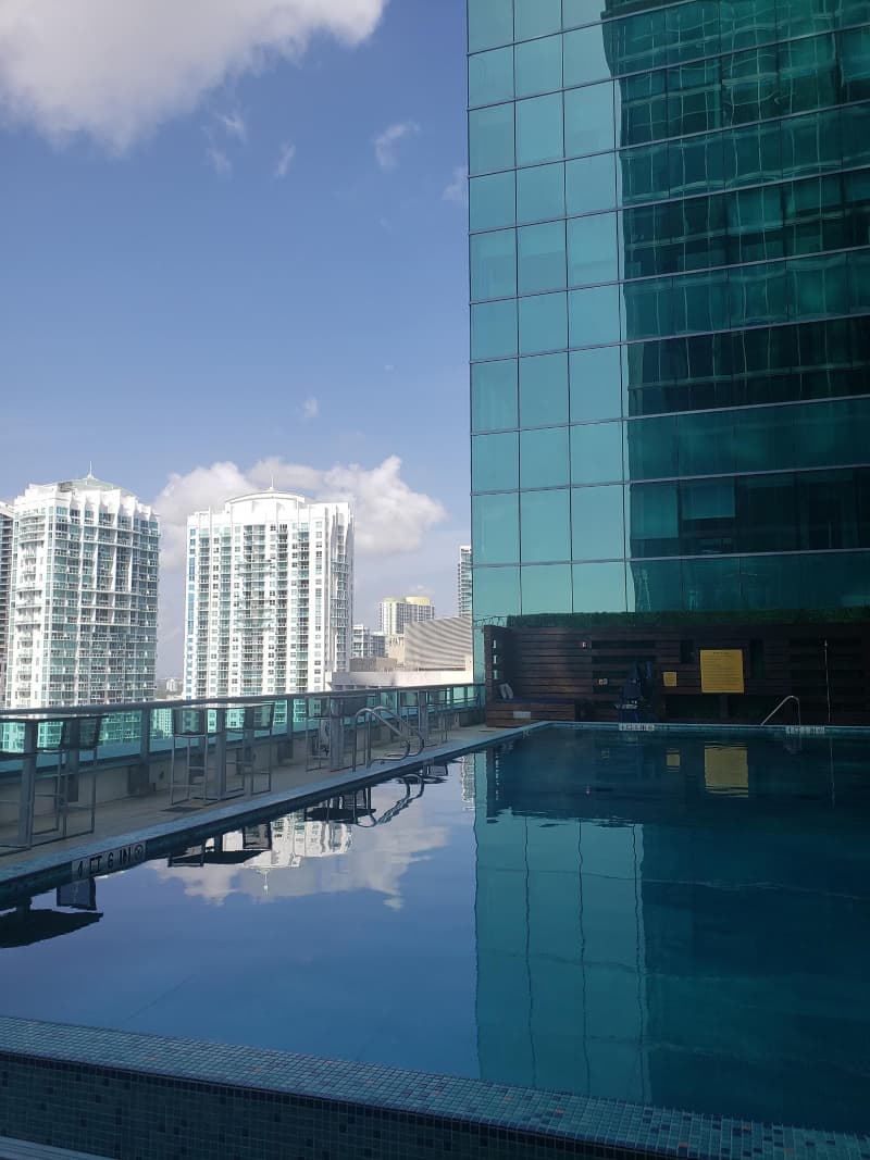 JW Marriott Marquis Rooftop Pool