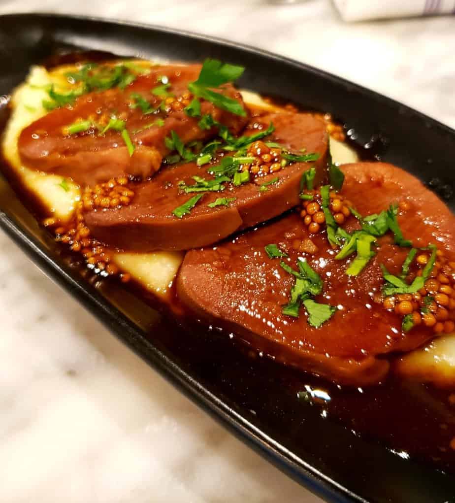 braised beef tongue