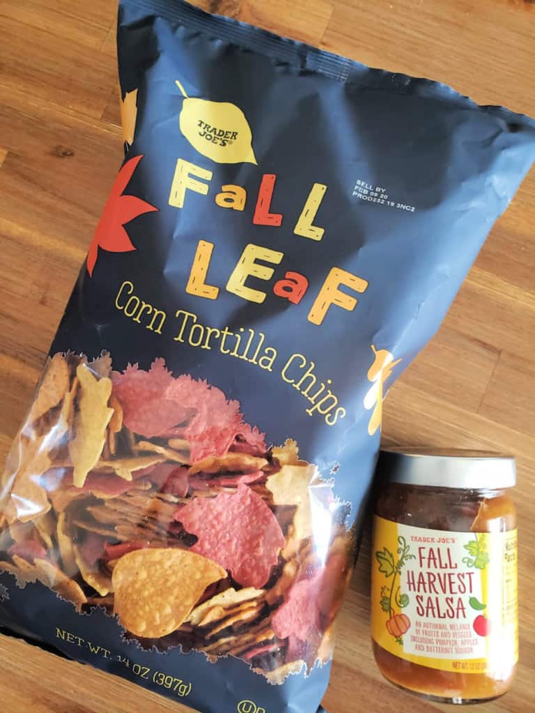 Trader Joe's Tortilla Chips and Fall Salsa