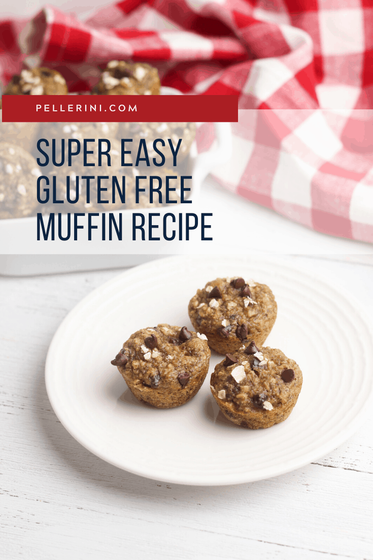 Super Easy Gluten Free Peanut Butter Banana Oat Muffin Recipe