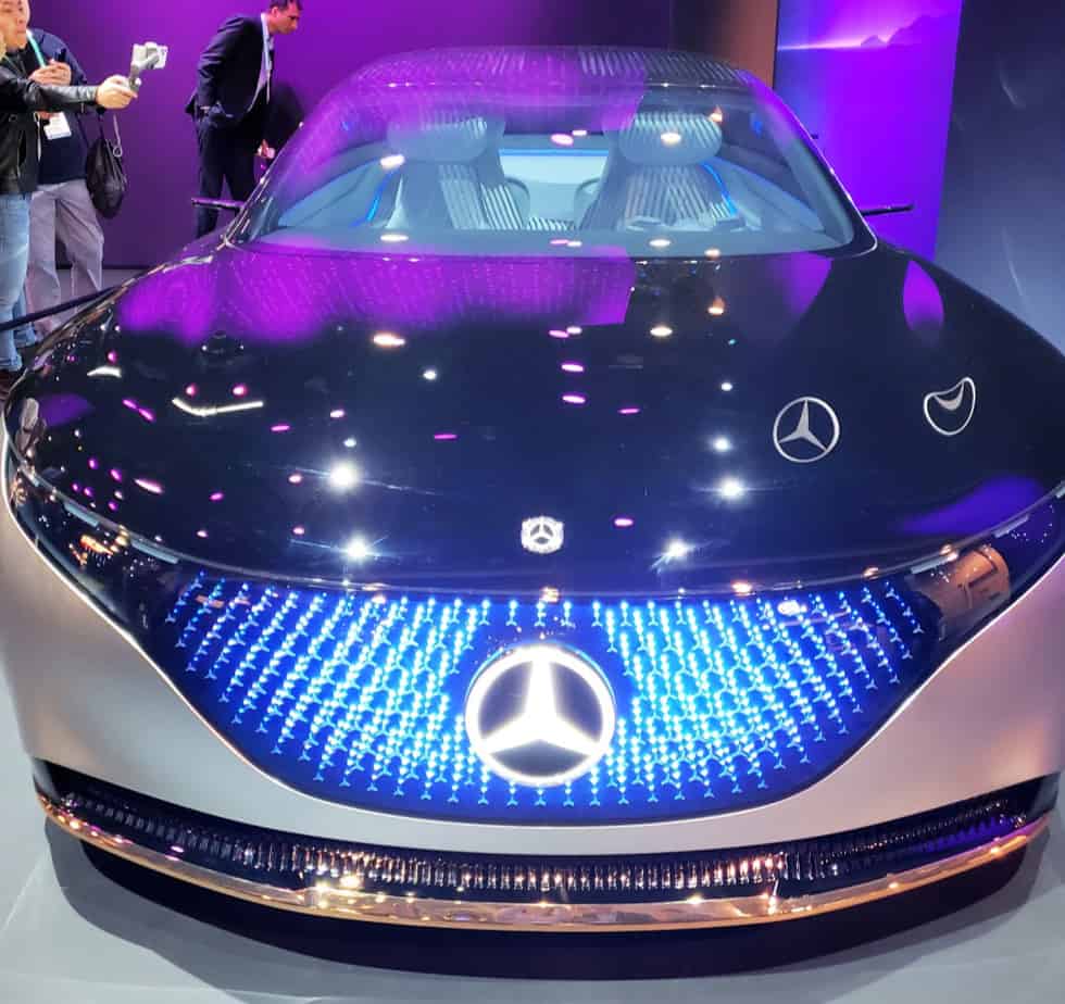 CES 2020 Recap electric Mercedes