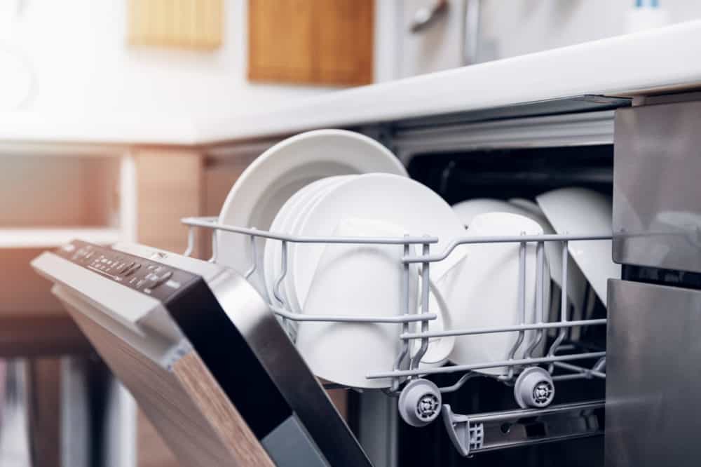 how to adult empty the dishwasher