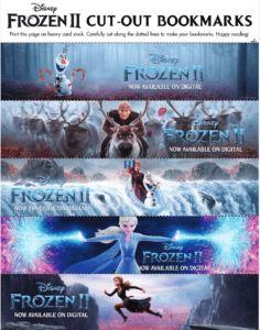 Frozen 2 Activity Sheets