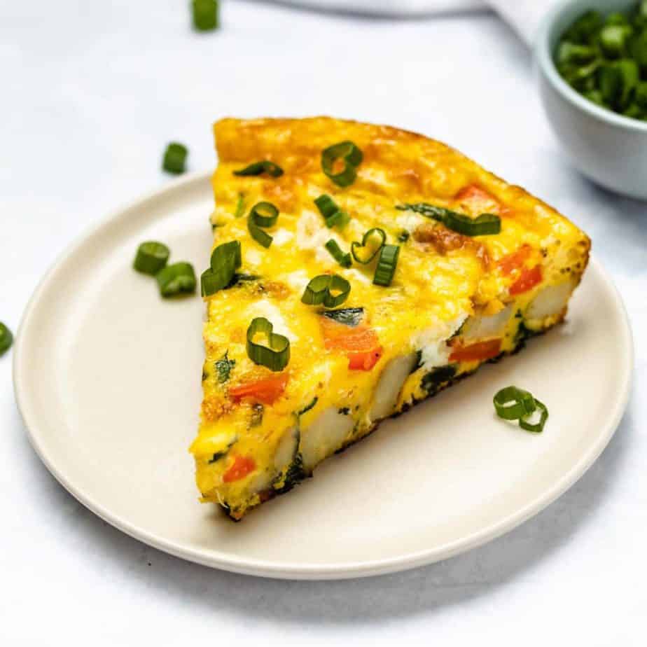 Mother's Day Brunch Ideas - Potato and Spinach Frittata