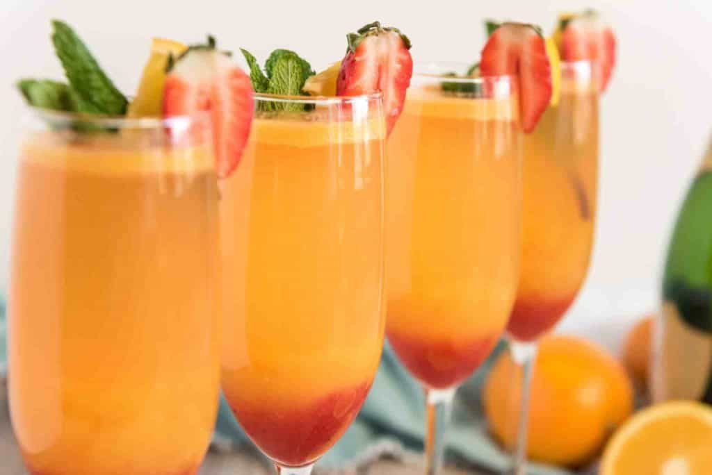 Strawberry Mimosa