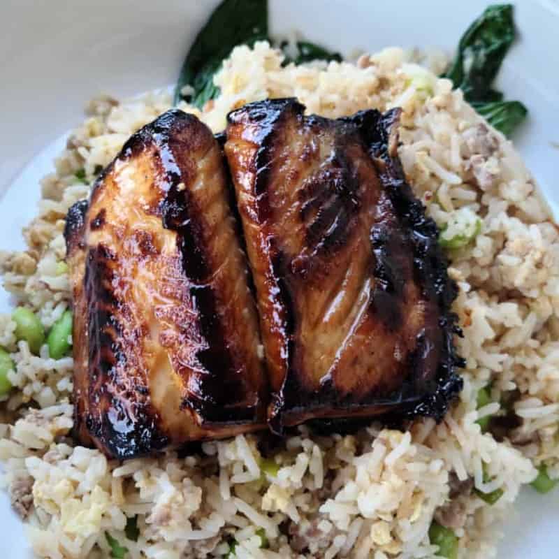 Honey Garlic Marinated Sablefish Dinner