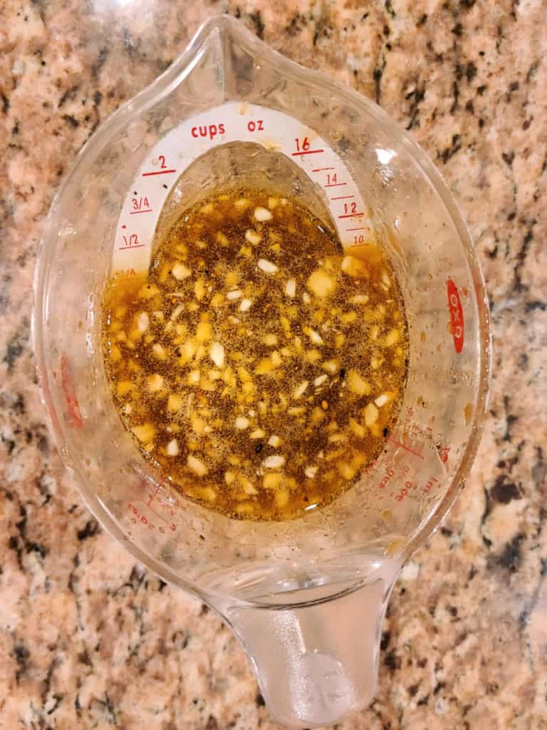 Honey garlic marinated Sablefish marinade