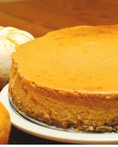 Pumpkin Cheesecake Gluten-Free Style!