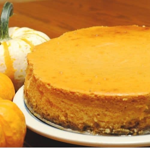 Gluten-Free Pumpkin Cheesecake