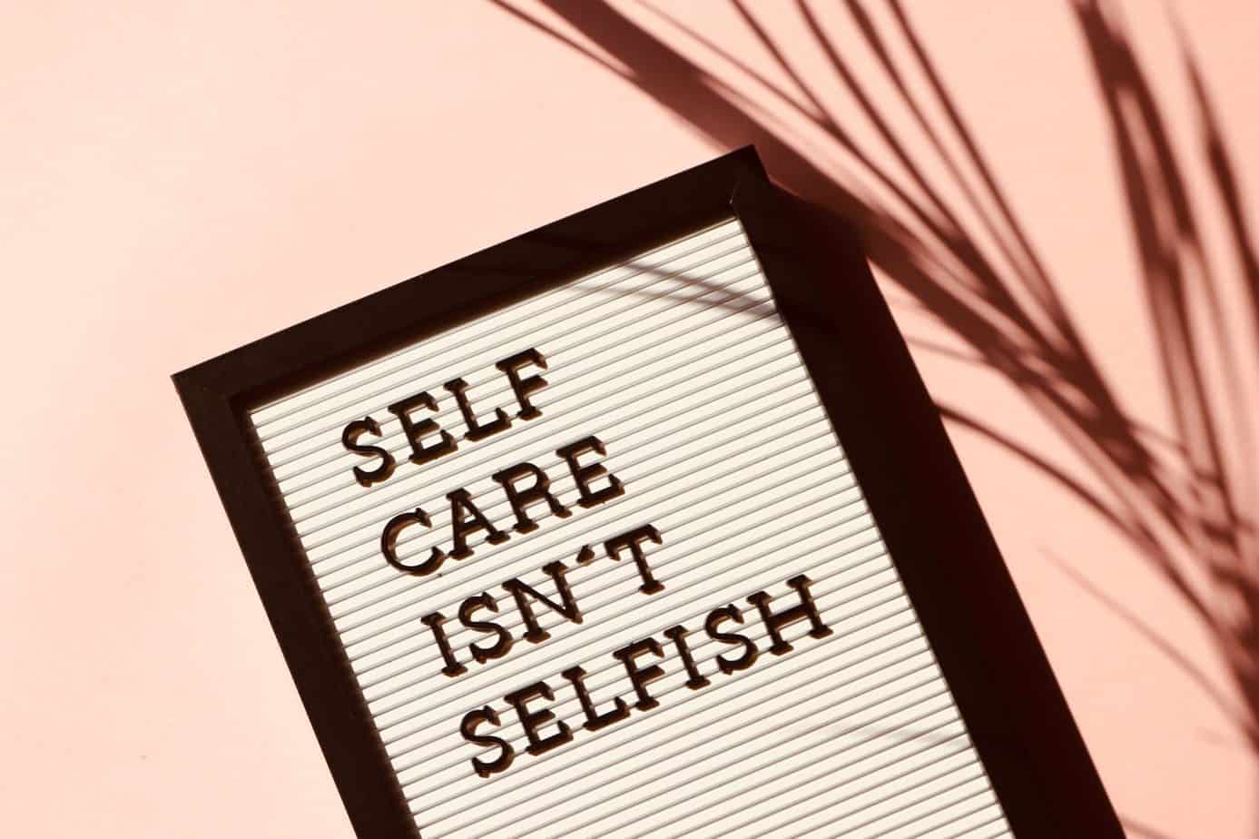 speed self care checklist