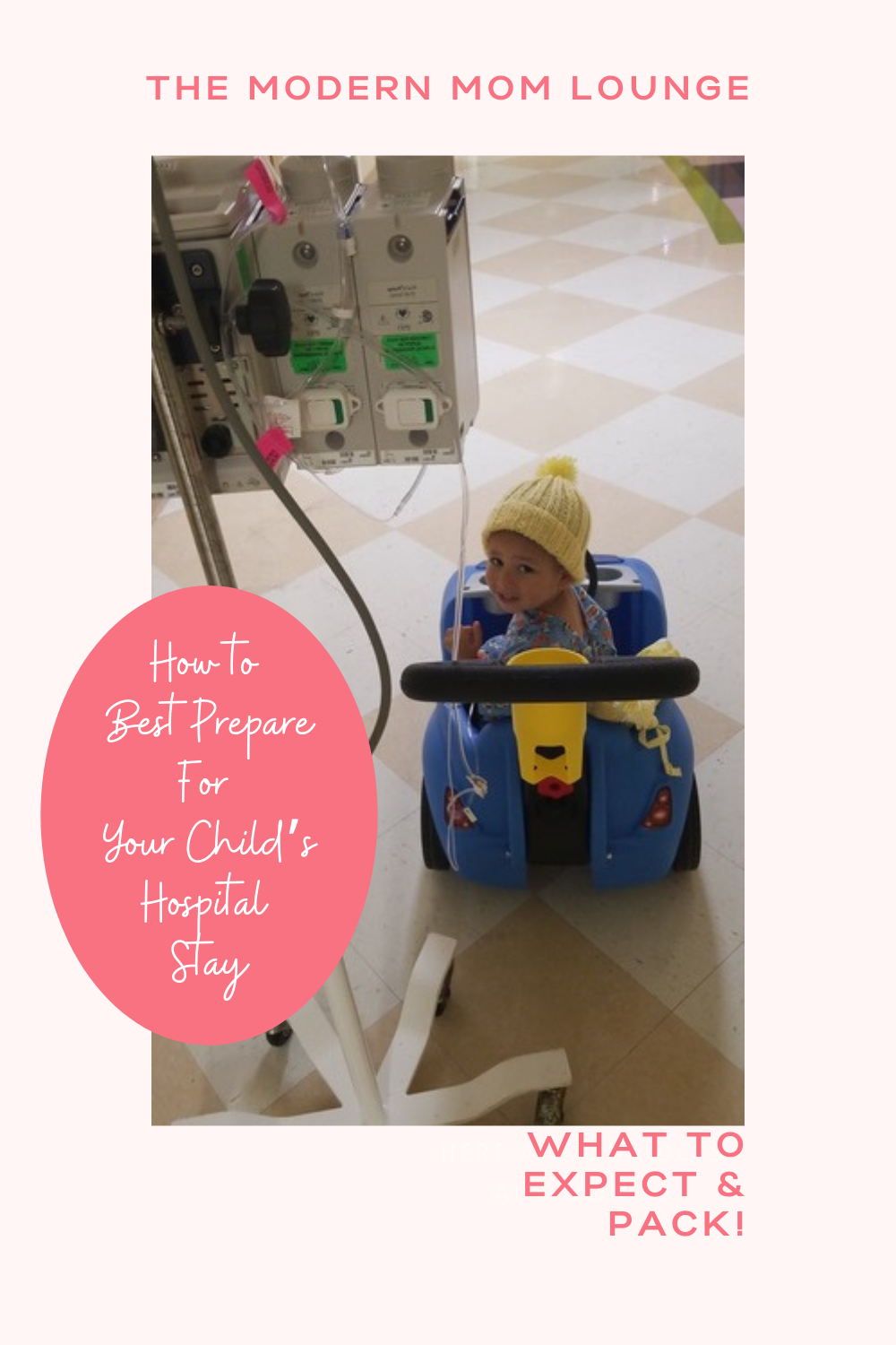 child's hospital stay