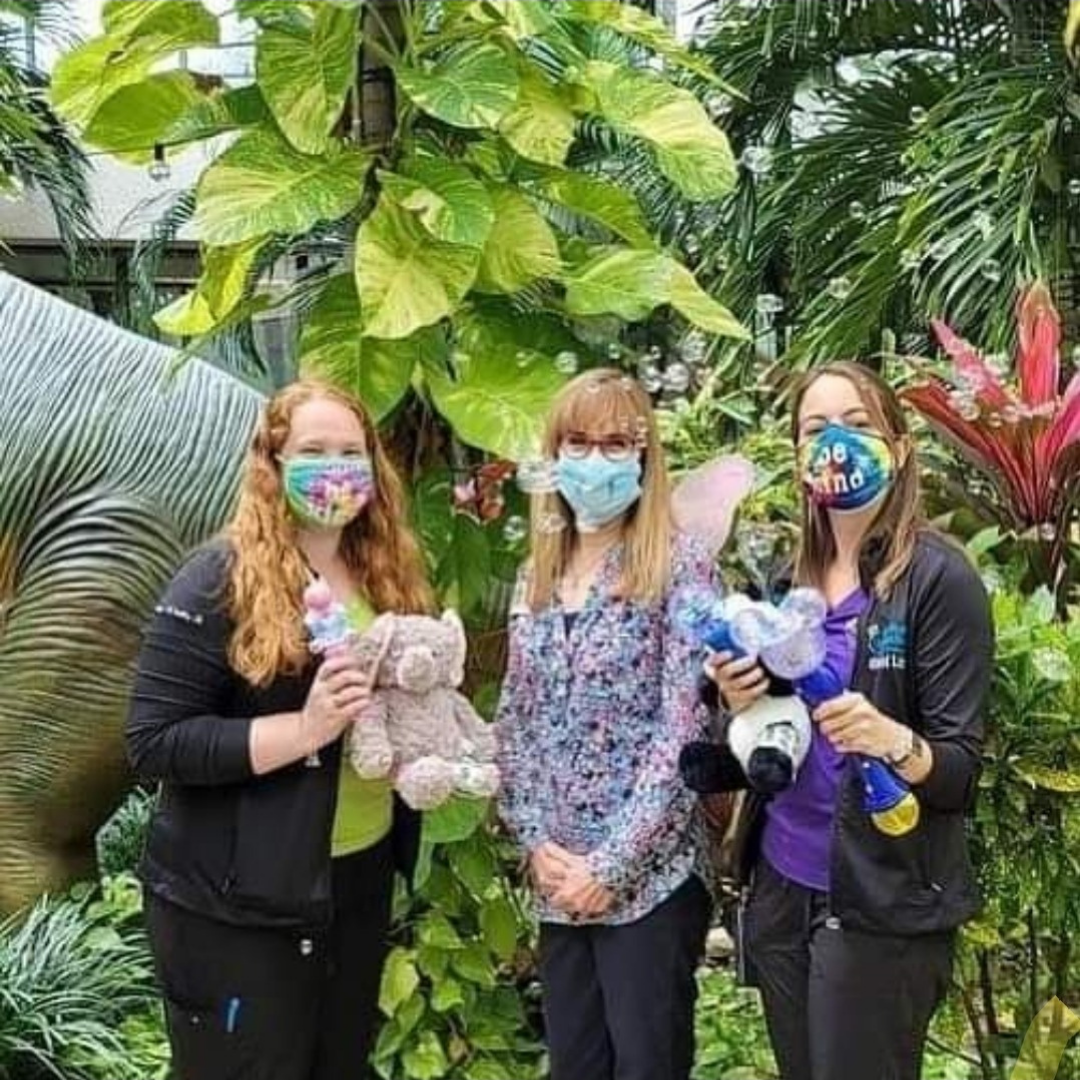 child's hospital stay at Palm Beach Children's Hospital